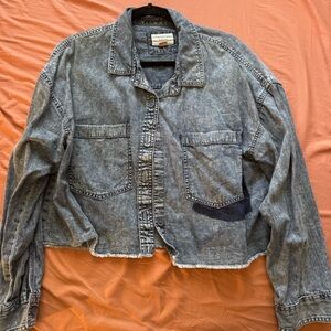 American Eagle Outfitters Blue Denim Jacket